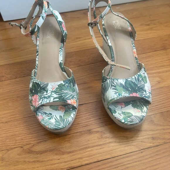 Market & Spruce Claudia Printed Wedge - size 11 - Picture 1 of 6